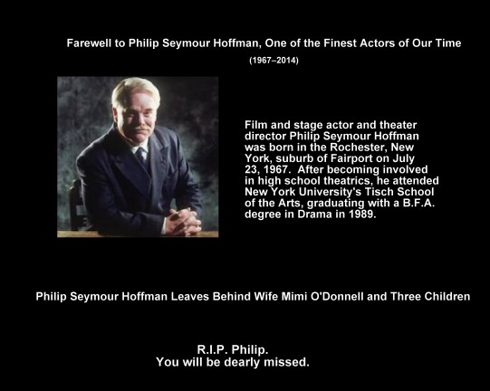 RIP Philip Seymour Hoffman